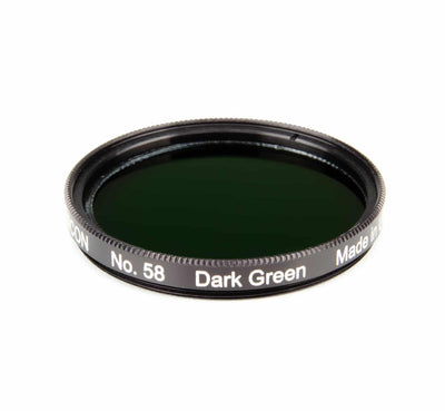 Lumicon 2 Inch #58 Dark Green Color Filter (6795771576473)