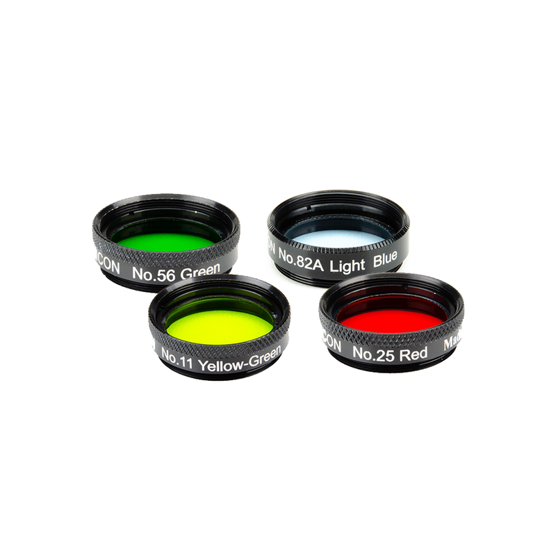 Lumicon 1.25 Inch Lunar & Planetary Color Filter Set (Light)