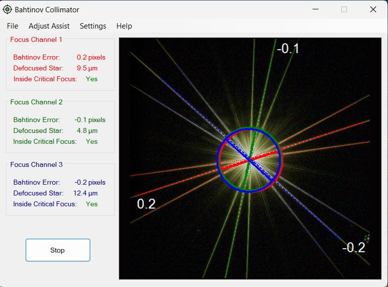 Farpoint Tri-Bahtinov Mask for Celestron 8" SCT