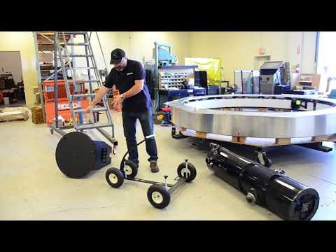 JMI Sky Trekker Wheeley Bar for Dobsonian telescopes — demonstration video