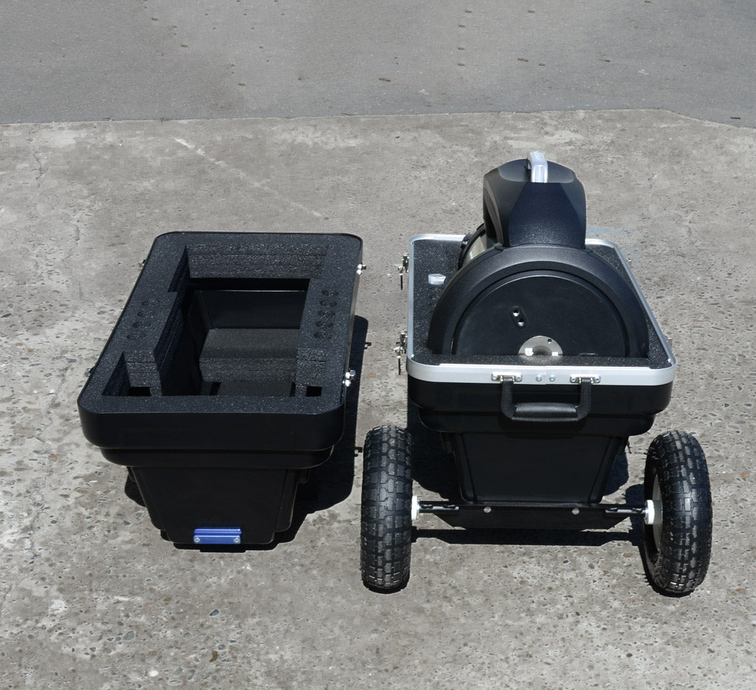 JMI Telescope Carrying Case - Celestron CPC 800 GPS with 10" Pneumatic Wheels