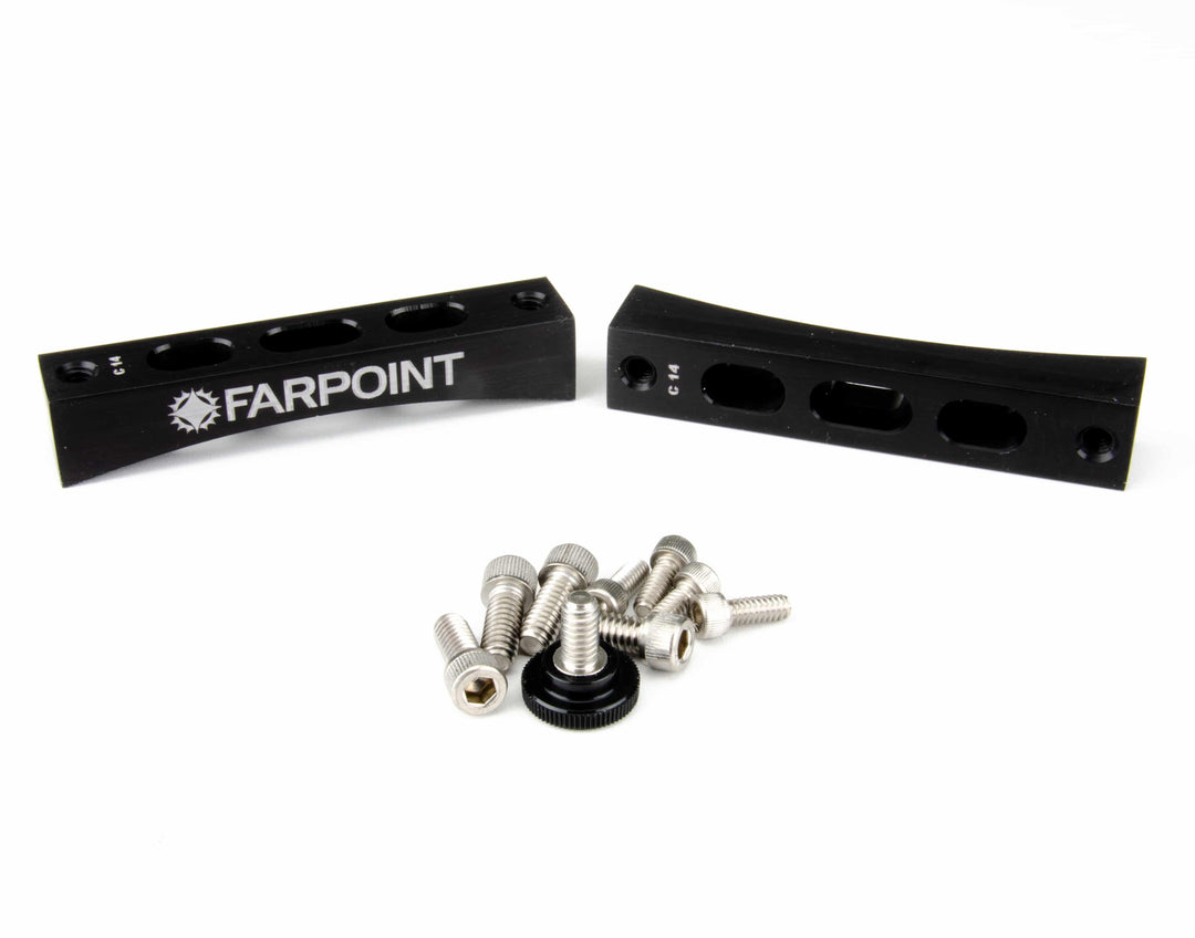 Farpoint Dovetail Radius Blocks - Celestron 14 Inch SCT (6795753586841)