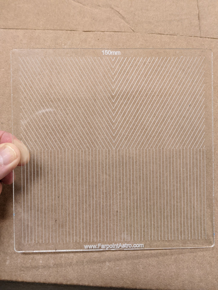 Farpoint 150mm Square Clear Bahtinov Mask