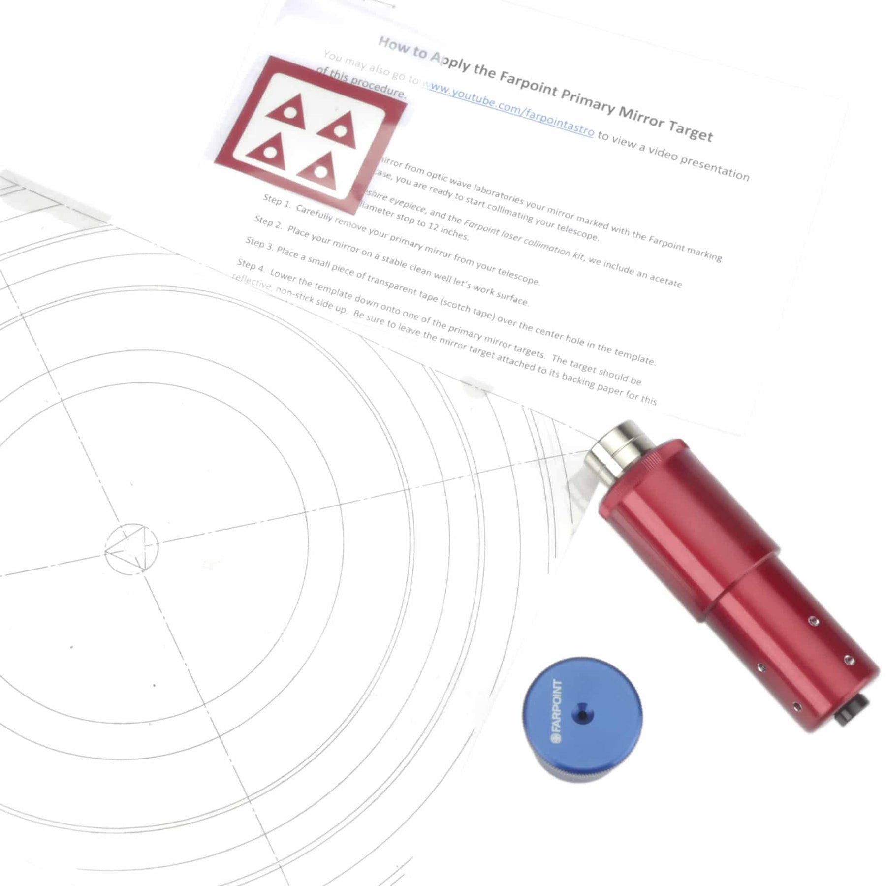 Farpoint 1.25 Inch Collimation Kit – FarpointAstro