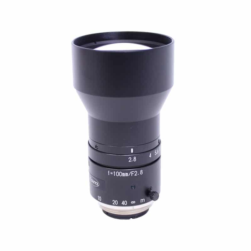 Kowa LM100JC 2/3 inch format 100mm F2.8 manual iris C-mount lens