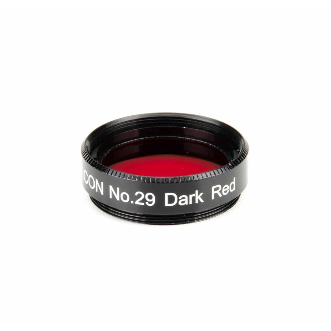 Lumicon 1.25-inch #29 Dark Red eyepiece color filter for lunar and planetary viewing