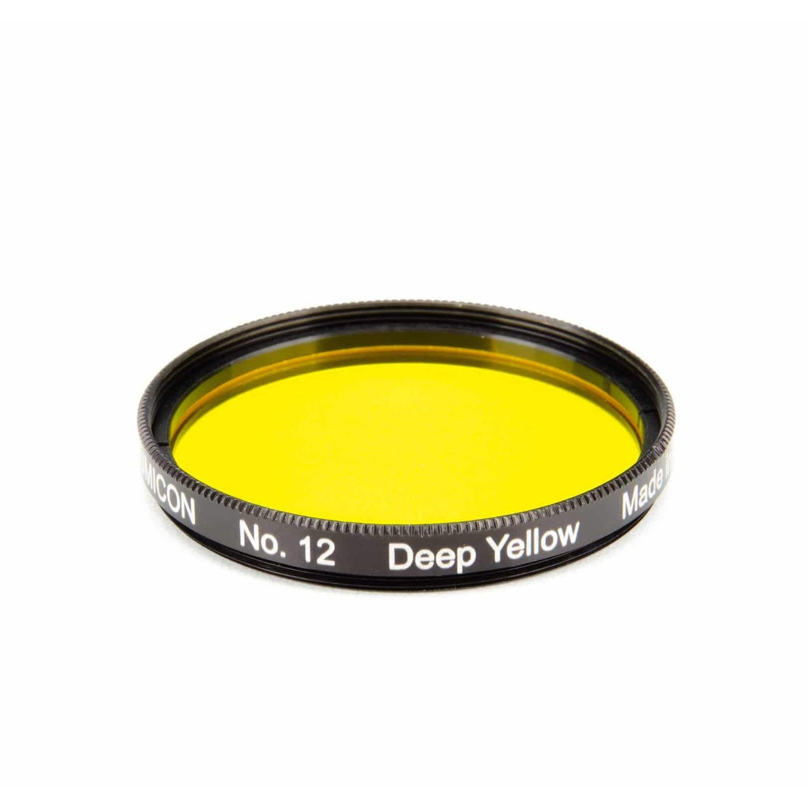 Yellow Filter Color Lumicon 2 Inch #12 Deep Yellow Color Filter – FarpointAstro