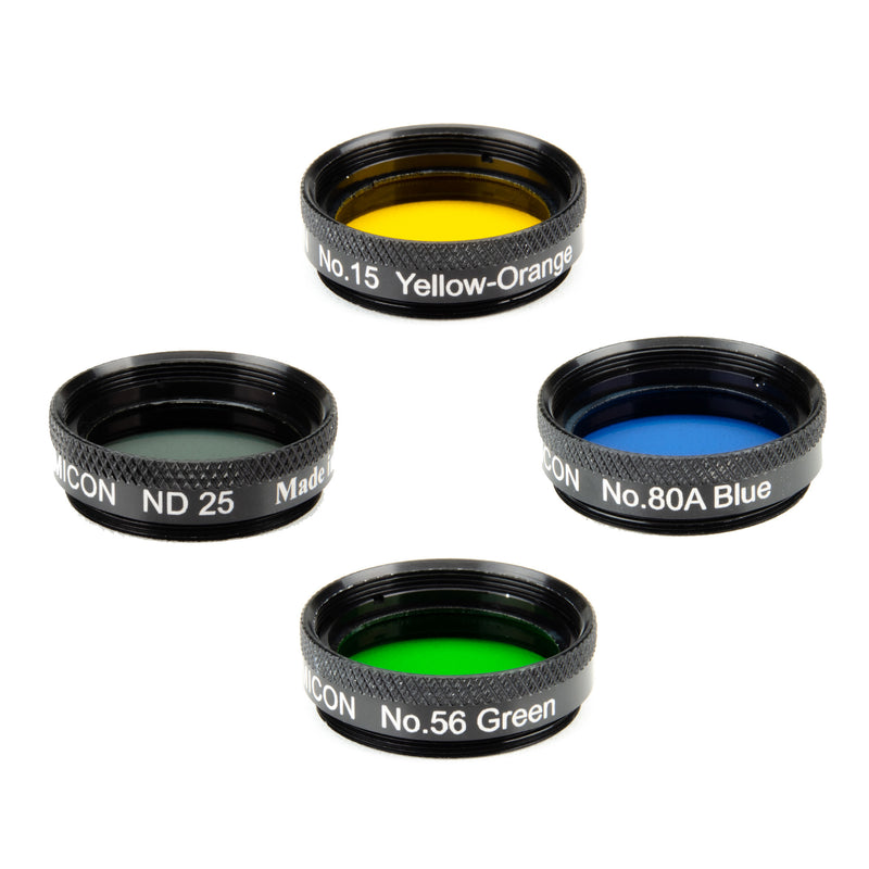 Lumicon 1.25 Inch Lunar & Planetary Color Filter Set