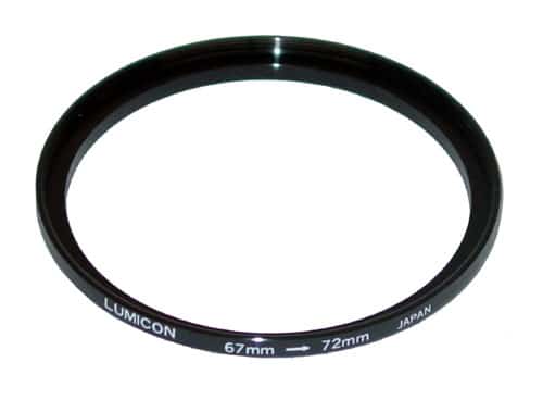 Lumicon 67mm to 72mm Step Ring (6795787927705)