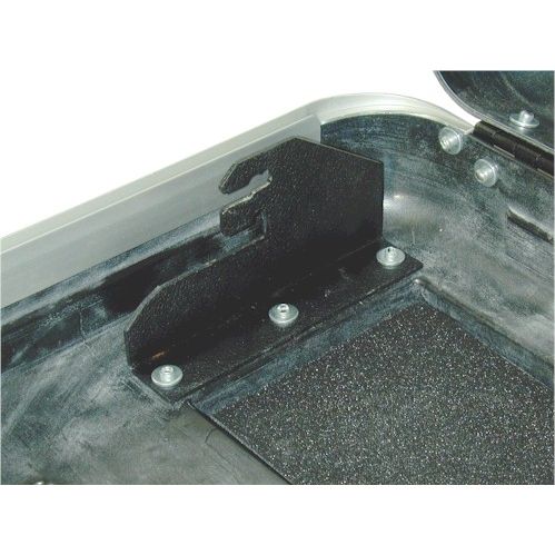 JMI carrying case for Celestron CG-5 equatorial head, mounting bracket detail