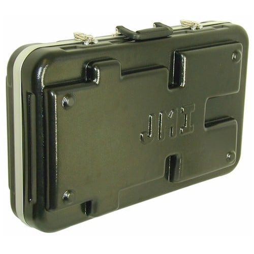 JMI carrying case for Celestron CG-5 equatorial head, closed view