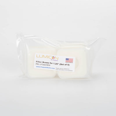 Lumicon Filter Boxes for 1.25" filters, Set of 5